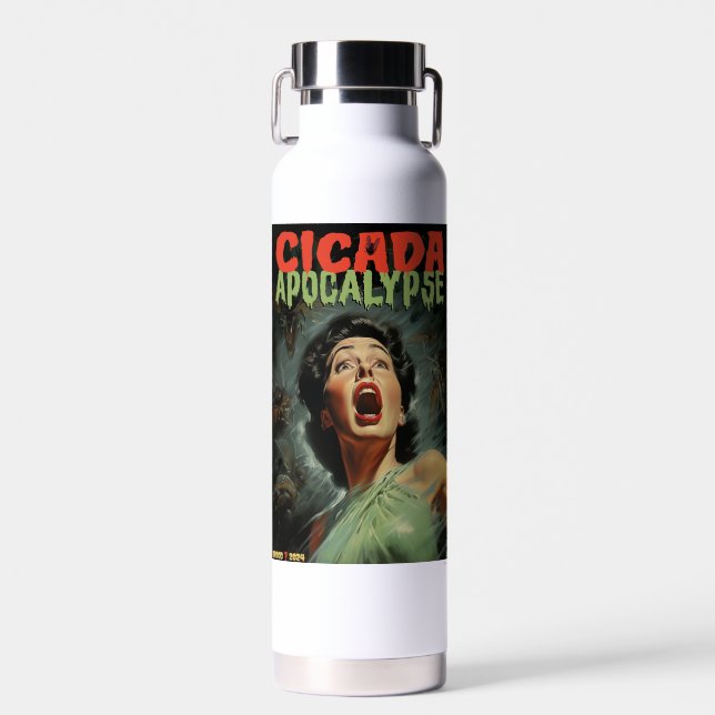 Botella De Agua Cicada Apocalypse 2024 (Delantero)
