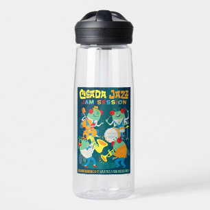 Botella De Agua Cicada Jazz Jam Session