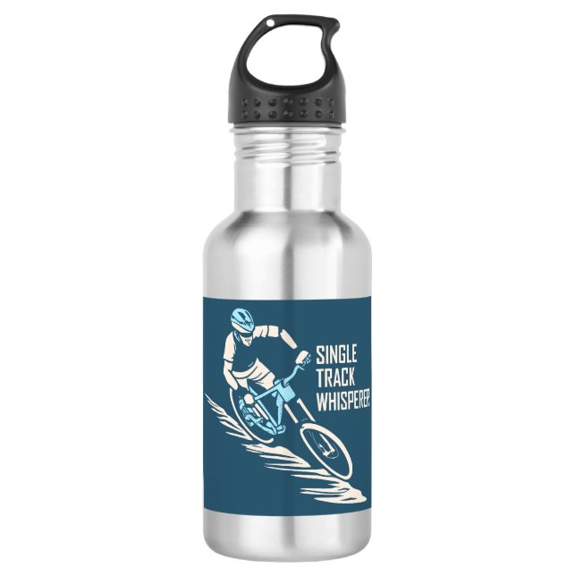Botella De Agua Ciclismo de montaña en pista única (Anverso)