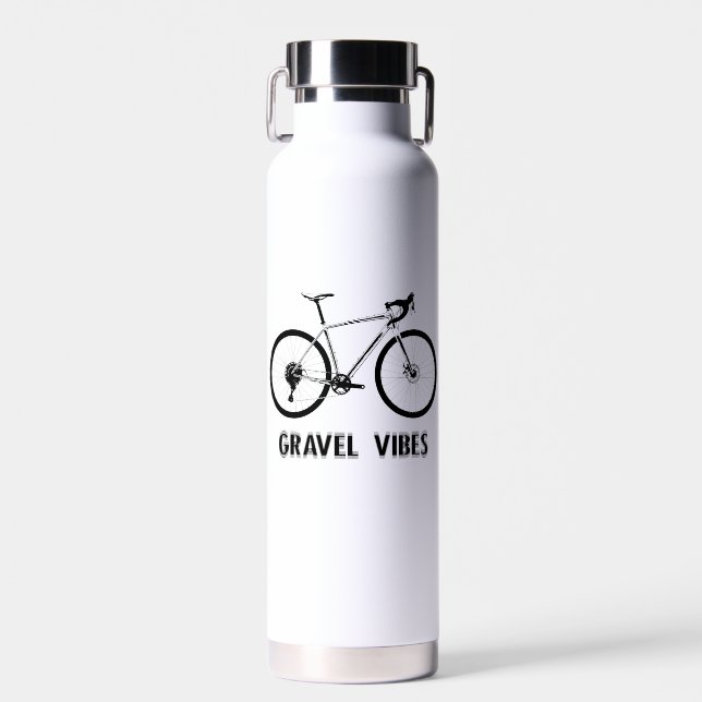 Botella De Agua Ciclismo en grava vibes (Delantero)