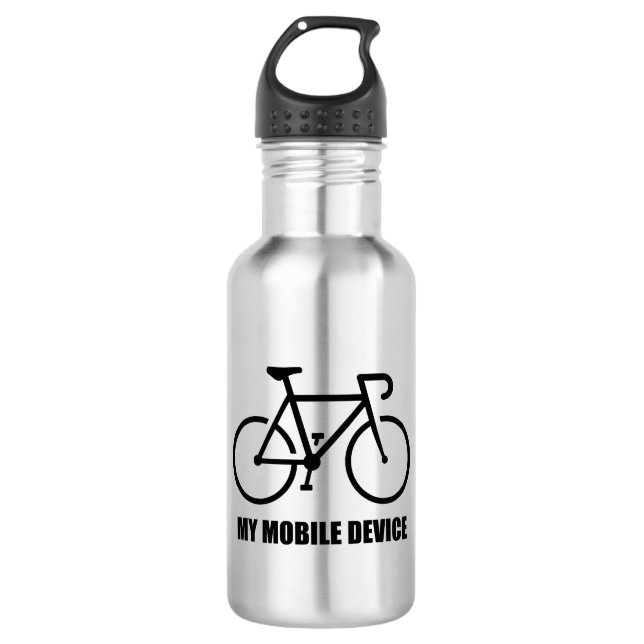 Botella De Agua Ciclismo, mi dispositivo móvil (Anverso)