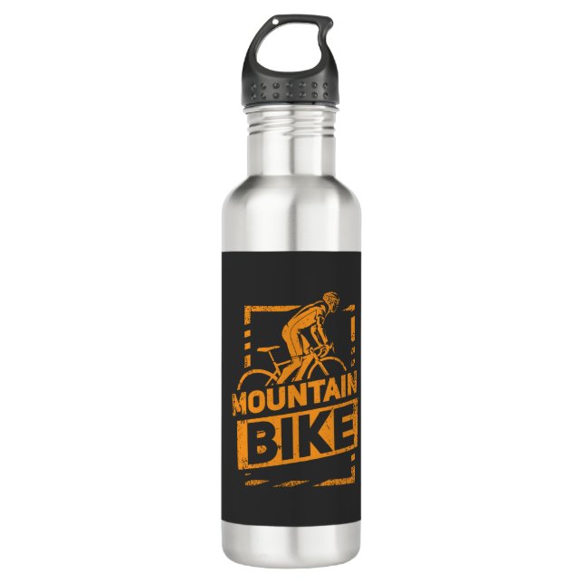 Botella De Agua Ciclismo - Montaña Bike Crankset (Anverso)