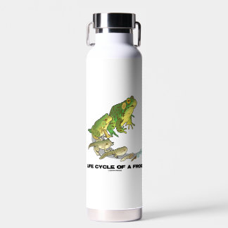 Botella De Agua Ciclo De Vida De Una Rana De Huevo A Tadpole A Ran