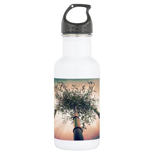 Botella De Agua Cielo de Bambú (Anverso)