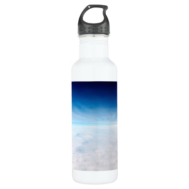 Botella De Agua Cielo Por Encima De Las Nubes (Anverso)