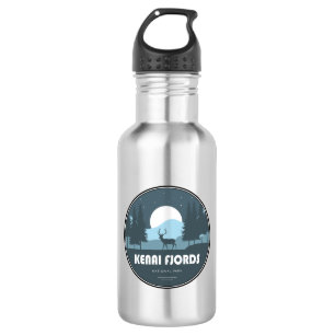 Botella De Agua Ciervo del Parque Nacional Kenai Fjords