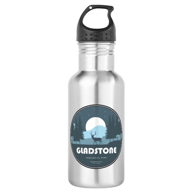 Botella De Agua Ciervo del Parque Provincial Gladstone (Anverso)