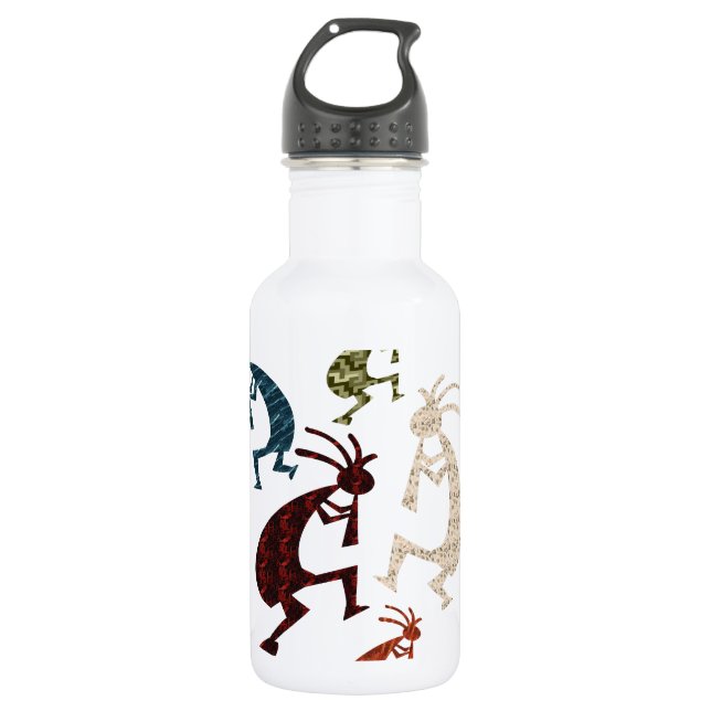Botella De Agua Cinco Kokopelli (Anverso)