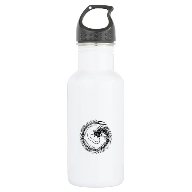 Botella De Agua Círculo de ciempiés (Anverso)