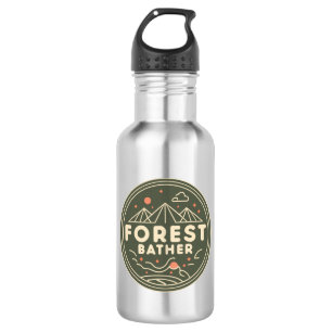 Botella De Agua Círculo de meteorología forestal