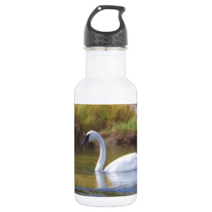 Botella De Agua Cisne de trompetista