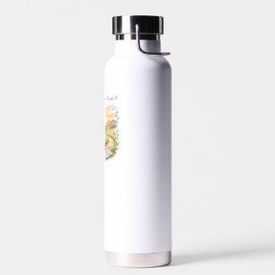 Botella De Agua Cita de aventura de viaje Pack Light Wander Bright