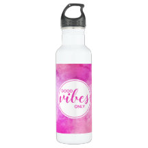 Cita de Buenas Vibraciones Sólo Agua Rosa Abstract