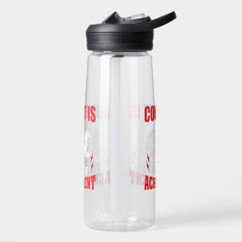Botella De Agua Cita de motivación de fitness Mancuerna levantando