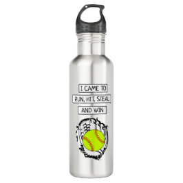 Botella De Agua Cita de Softball