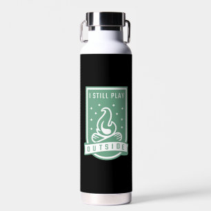 Botella De Agua Cita de vacaciones de camping