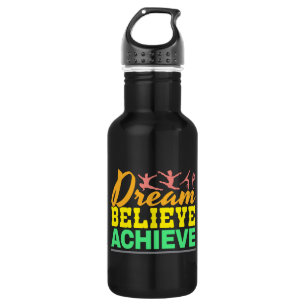 Botella De Agua Cita Dream Believe - Gimnasia femenina