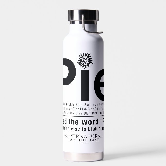 Botella De Agua Cita supernatural (Izquierdo)