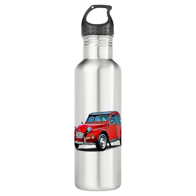 Botella De Agua Citroen 2CV Personalizado (Anverso)
