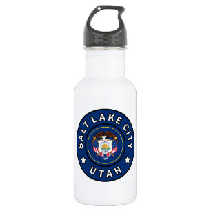Botella De Agua Ciudad del Lago Salado Utah