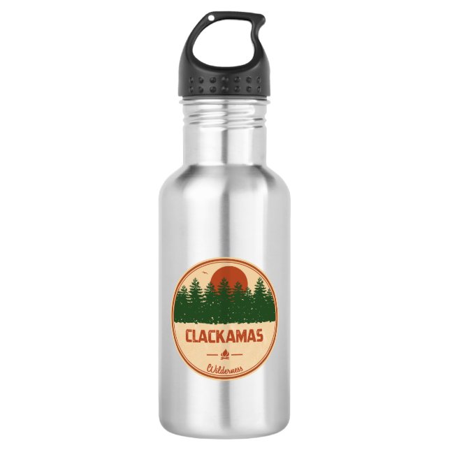 Botella De Agua Clackamas Wilderness Oregon (Anverso)