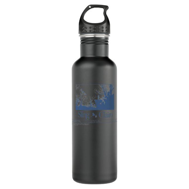Botella De Agua Clairo Sling Merch  (Anverso)