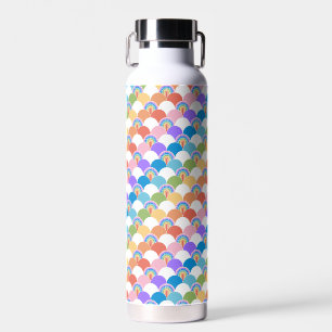 Botella De Agua Clama arcoiris