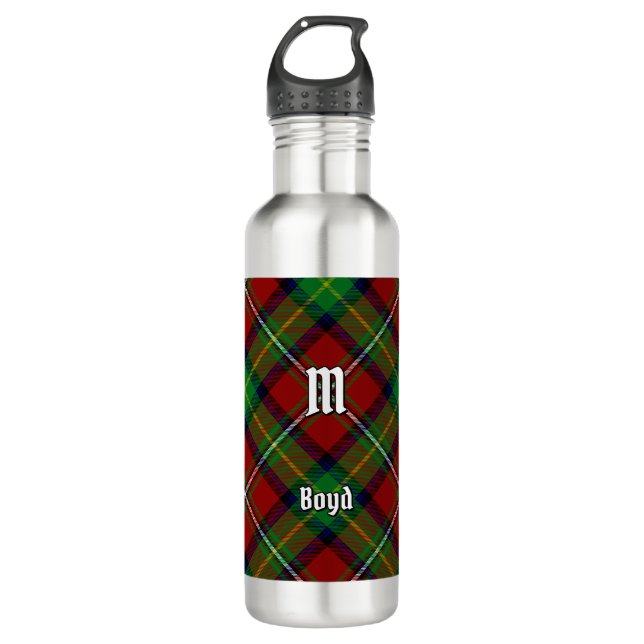Botella De Agua Clan Boyd Tartan (Anverso)