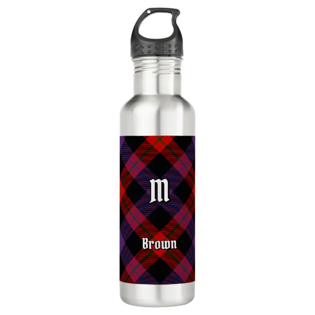 Botella De Agua Clan Brown Tartan (Anverso)