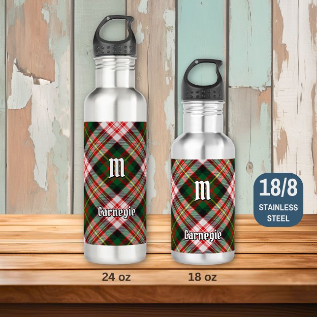 Botella De Agua Clan Carnegie Dress Tartan (Subido por el creador)