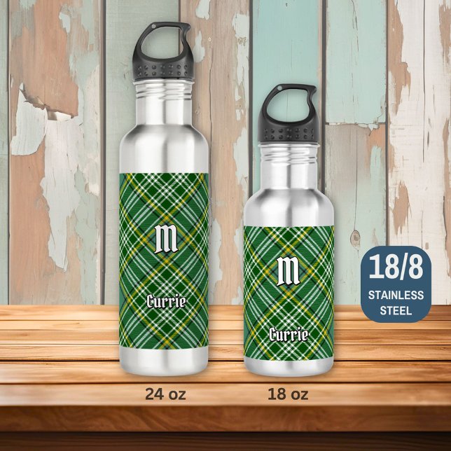 Botella De Agua Clan Currie Tartan (Subido por el creador)