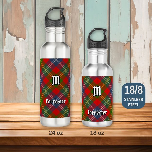 Botella De Agua Clan Forrester Tartan (Subido por el creador)