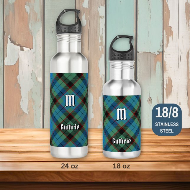 Botella De Agua Clan Guthrie Tartan (Subido por el creador)