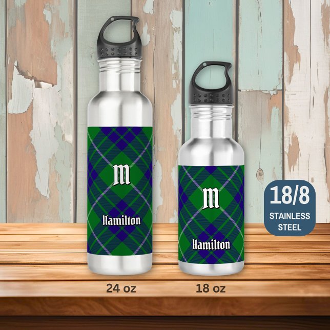Botella De Agua Clan Hamilton Hunting Tartan Stainless (Subido por el creador)