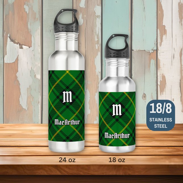 Botella De Agua Clan MacArthur Tartan (Subido por el creador)