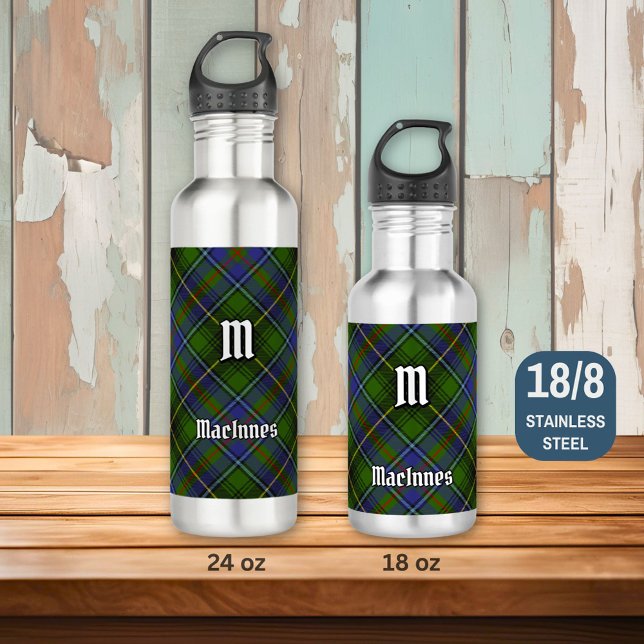 Botella De Agua Clan MacInnes Tartan (Subido por el creador)