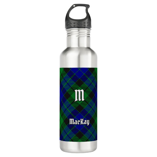 Botella De Agua Clan MacKay Tartan (Anverso)
