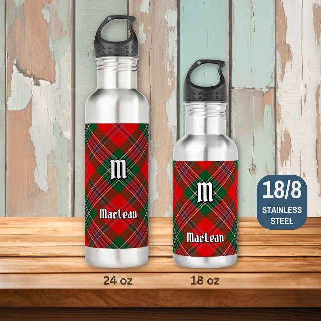 Botella De Agua Clan MacLean Tartan (Subido por el creador)