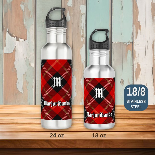 Botella De Agua Clan Marjoribanks Tartan (Subido por el creador)