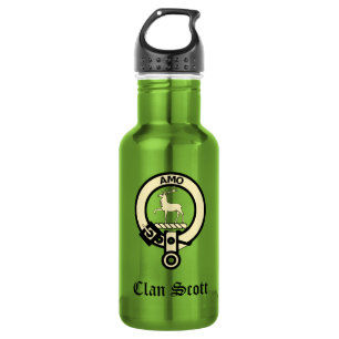 Botella De Agua Clan Scott Escudo Badge