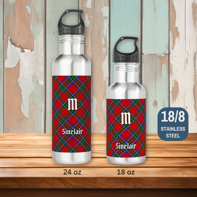 Botella De Agua Clan Sinclair Tartan (Subido por el creador)