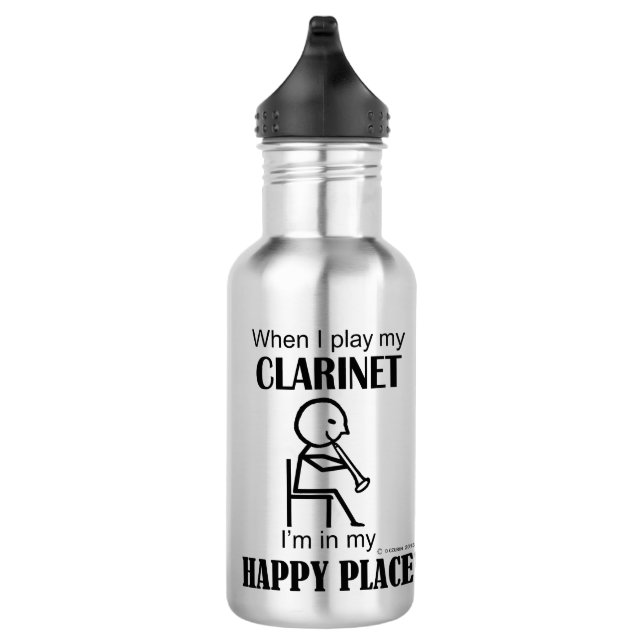 Botella De Agua Clarinet Happy Place (Derecha)