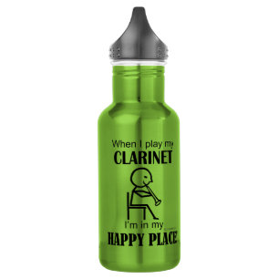 Botella De Agua Clarinet Happy Place