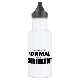 Botella De Agua Clarinetista normal