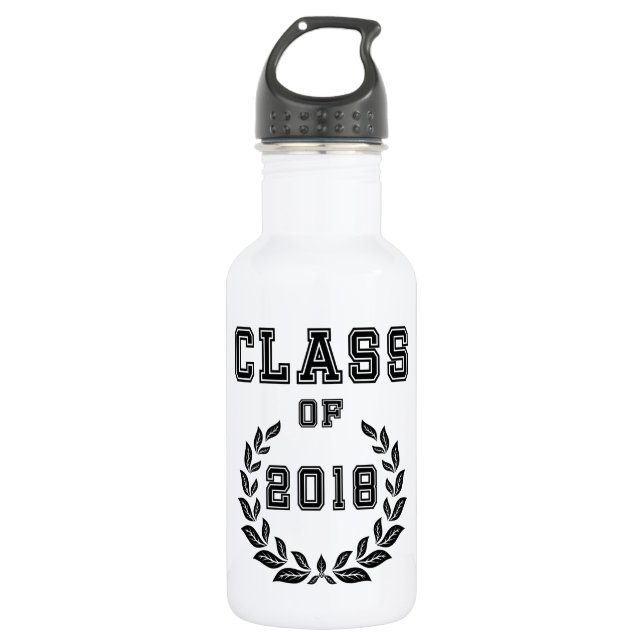 Botella De Agua Clase de 2018 (Anverso)
