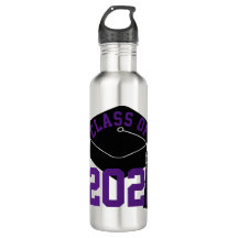 Clase de 2024 Púrpura Grad Cap