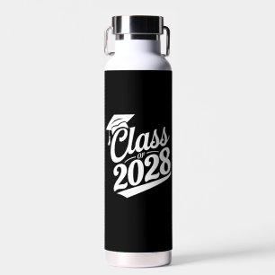 Botella De Agua Clase de 2028 Orgulloso Graduado Graduación