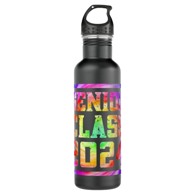 Botella De Agua Clase de Graduación Superior 2024 de 2024 (Anverso)