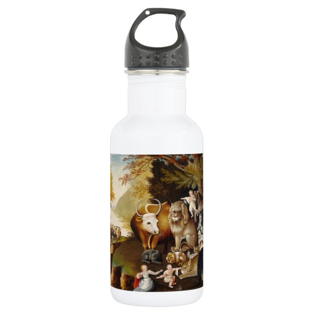 Botella De Agua Clásico de Hicks Animal del Reino de la Paz (Anverso)
