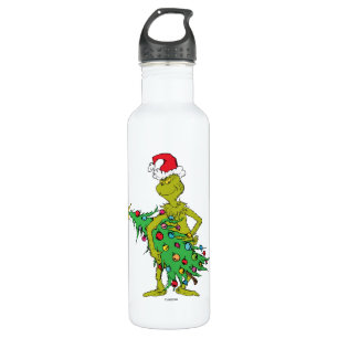Botella De Agua Clásico El Grinch   Ridículo